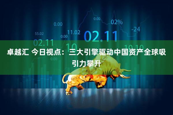 卓越汇 今日视点：三大引擎驱动中国资产全球吸引力攀升